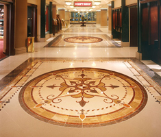 Mosaic Pattern Floor