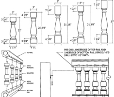 Baluster Drawing