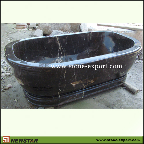 Construction Stone,Bathtub and Tray,Coffee Brown Marble