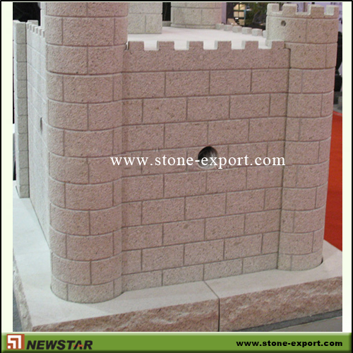Construction Stone,Wall Stone,G681 Rosy Cloud