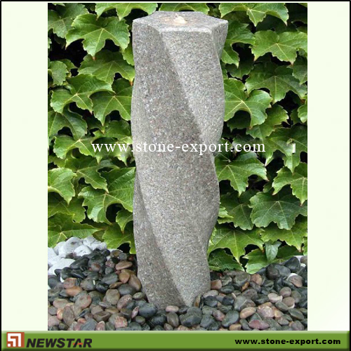 Landscaping Stone,Water Fountain,G681 Rosy Cloud