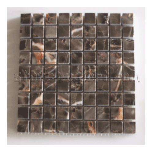 Marble and Onyx Products,Marble Mosaic Tiles,Mystique Brown