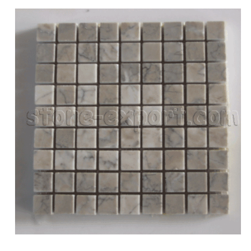 Marble and Onyx Products,Marble Mosaic Tiles,Cyan Cream