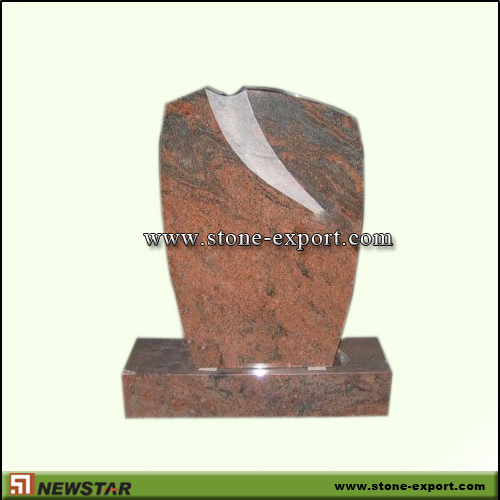 Tombstone,Europe Style,Multicolor Red