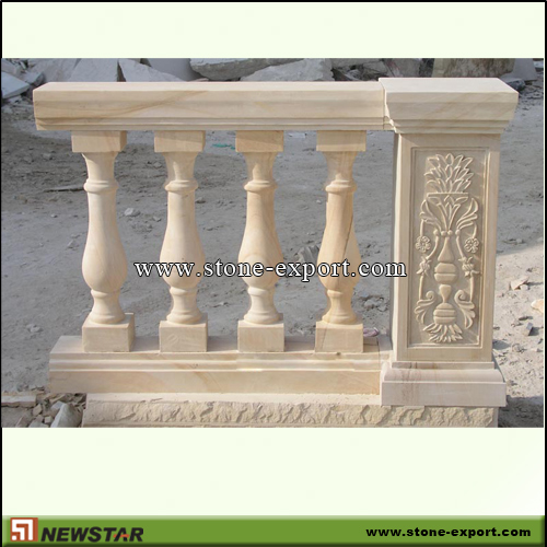 Construction Stone,Baluster and Railing,Sandstone