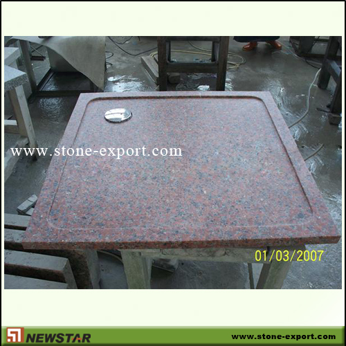 Construction Stone,Bathtub and Tray,Red Granite