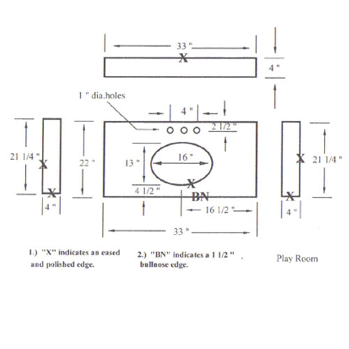 Countertop and Vanity top,CAD Drawing,Granite 
