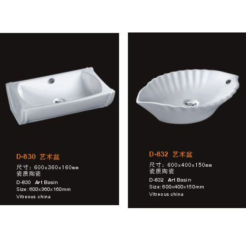 Accessory of Countertop,Ceramic Sink,Ceramic