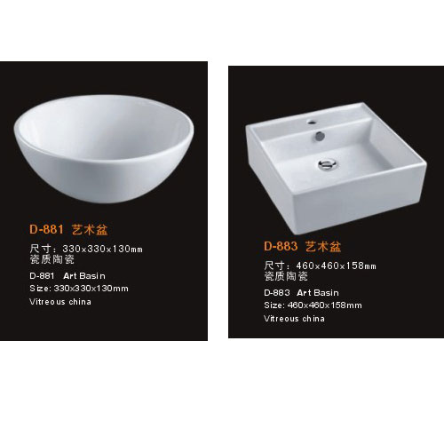 Accessory of Countertop,Ceramic Sink,Ceramic