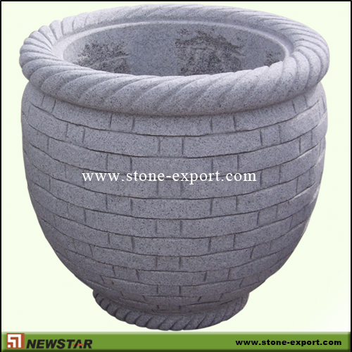 Landscaping Stone,Flowerpot and Vase,G603 Mountain Grey