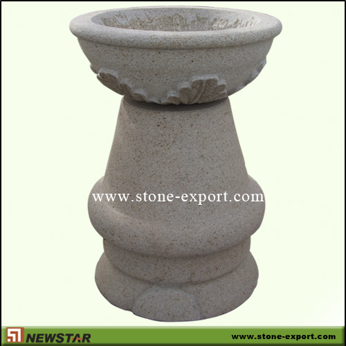 Landscaping Stone,Flowerpot and Vase,G682 Golden Yellow