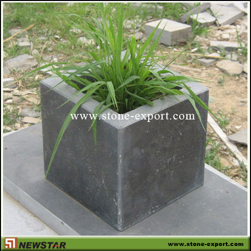 Landscaping Stone,Flowerpot and Vase,Blue Limestone