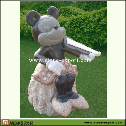 Landscaping Stone,Animal Carving,Granite