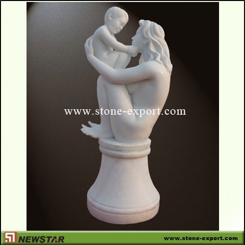 Landscaping Stone,Statue Carving,White Marble