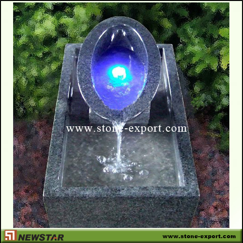 Landscaping Stone,Water Fountain,G654 Padding Dark