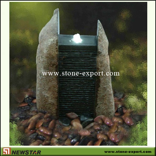 Landscaping Stone,Water Fountain,G654 Padding Dark