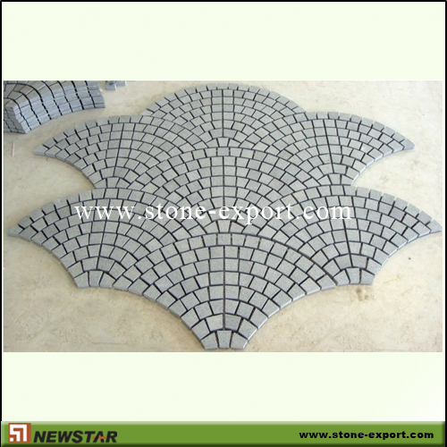 Paver(Paving Stone),Mesh Cobblestone,G654 Padding Dark