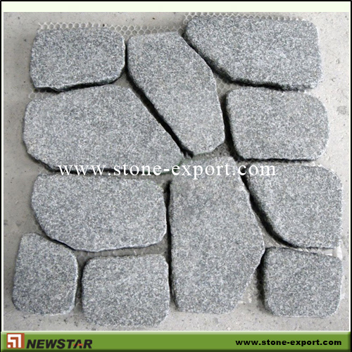 Paver(Paving Stone),Mesh Cobblestone,G654 Padding Dark