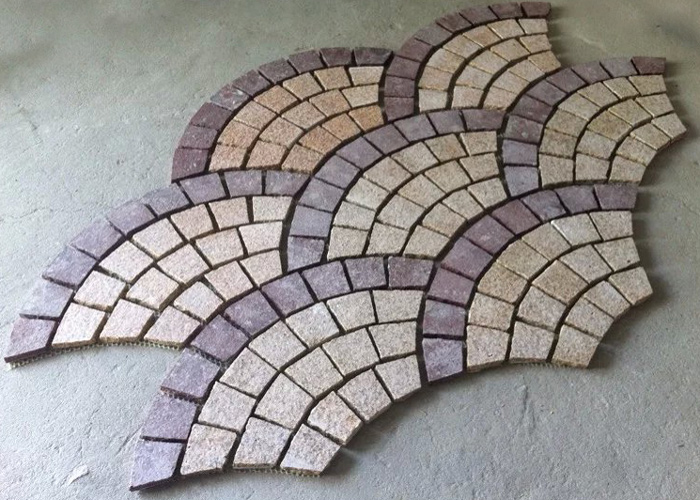 Paver(Paving Stone),Mesh Cobblestone,granite