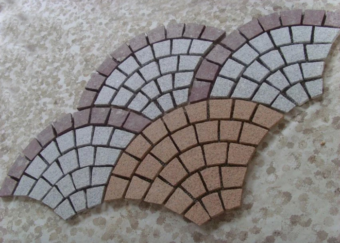 Paver(Paving Stone),Mesh Cobblestone,granite