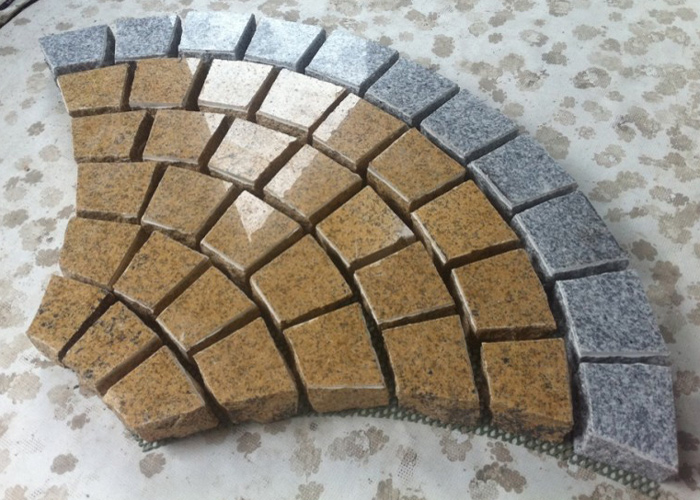 Paver(Paving Stone),Mesh Cobblestone,Granite