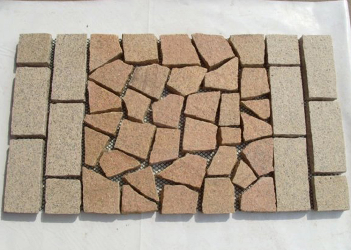 Paver(Paving Stone),Mesh Cobblestone,Granite