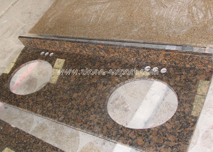 Hotel Countertops series,Bath Vanity,Baltic Brown Granite