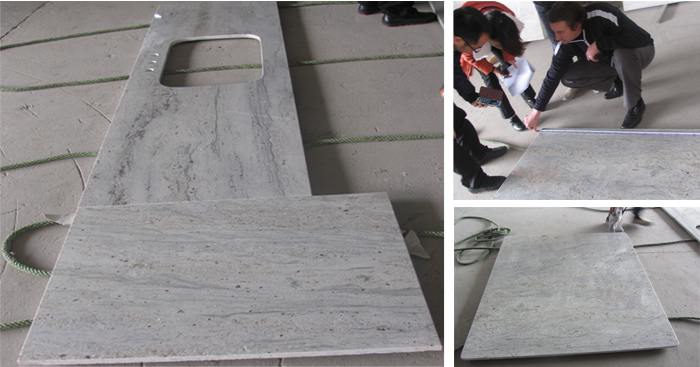 river white granite countertops